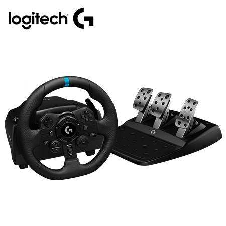 TIMON C/PEDAL LOGITECH G923 RACING WHEEL PARA PC/XB USB TRUEFORCE BLACK