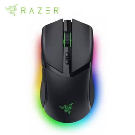 MOUSE RAZER COBRA PRO 30K DPI MULTI-DISPOSITIVO 170H WIRELESS / BT / USB-A SWITCH OPTICO 90M 11 ZONAS CHROMA BLACK
