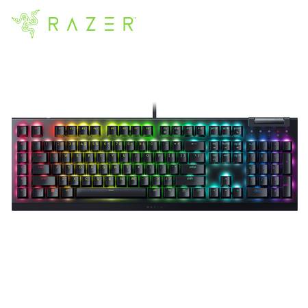 TECLADO RAZER BLACKWIDOW V4 X MECHANICAL SWITCH GREEN US CHROMA BLACK