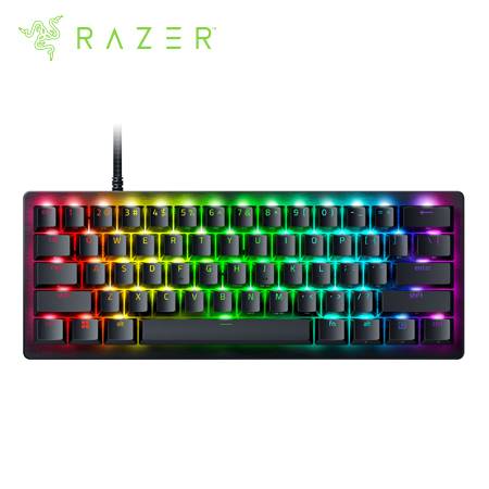 TECLADO RAZER HUNTSMAN V3 PRO MINI OPTO MECHANICAL SWITCH ANALOGO US CHROMA BLACK