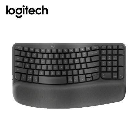 TECLADO LOGITECH ERGO WAVE KEYS WIRELESS BOLT / BT / SP GRAPHITE