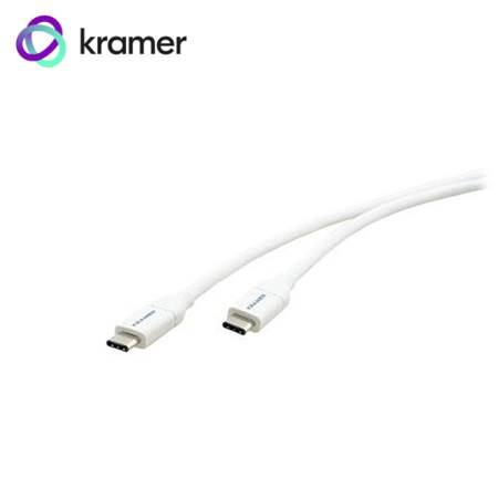CABLE KRAMER CUSB/CC10 USB-C 2.0 USBC(M) A USBC(M) 10FT - 3M