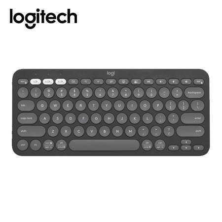 TECLADO LOGITECH PEBBLE 2 K380S BLUETOOTH/WIRELESS SP GRAPHITE