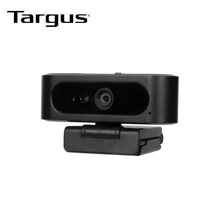 CAMARA TARGUS WEBCAM FHD 1080P AUTO-FOCUS DUAL MIC USB-C LENS COVER BLACK
