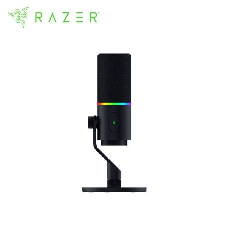 MICROFONO RAZER SEIREN V3 PRO DINAMICO USB STREAMING XLR / 32 BITS CHROMA RGB BLACK