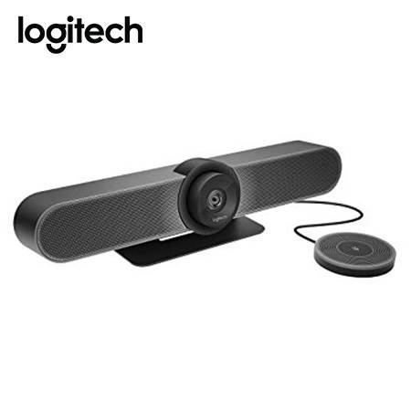 CAMARA LOGITECH B2B MEETUP + EXPANSION MIC BLACK